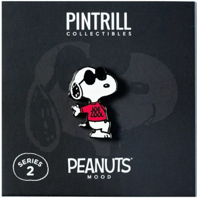 ⚡RARE⚡ PINTRILL x PEANUTS Joe Cool Snoopy Pin *BRAND NEW* LIMITED EDITION  🕶