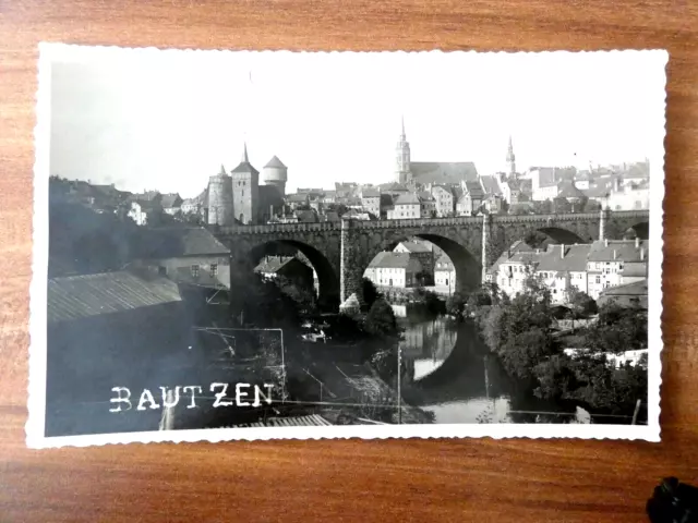 antike Ansichtskarte Postkarte-Motiv: Bautzen (Agfa Foto)