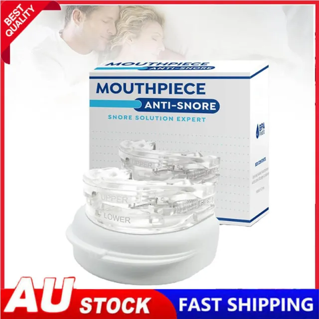 SNORE ANTI SNORING Mouth Guard Device Sleeping Apnoea Stop Aid L5K0 $7.99 -  PicClick AU