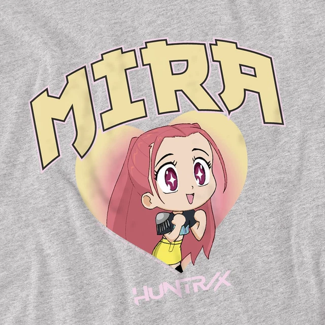 Kpop Demon Hunters Huntrix Zoey Collegic T-Shirt