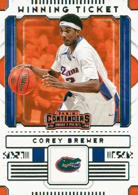 2020-21 Panini Contenders Draft Picks Winning Tickets Corey Brewer #19 NM Near M