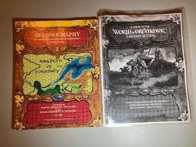 GUIDE TO THE World of Greyhawk Fantasy Setting & Glossography 1e ...