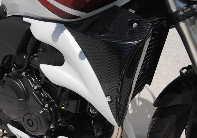 Radiateur Eau Racing Aluminium Pour Honda CB600F Hornet (2007-2014) Et CBF600 (2008-2013) - Refroidissement Amélioré - 12