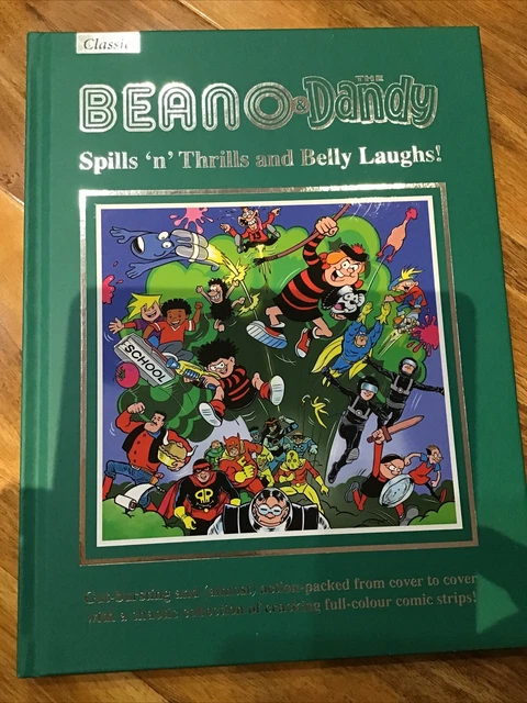 Beano & The Dandy,Classic Comic Hardback,Ideal Gift,Action Packed,Laughs, Thrill