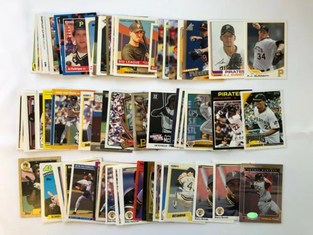 Pittsburgh Pirates MLB Baseball Single Cards Choose pick your card A-B