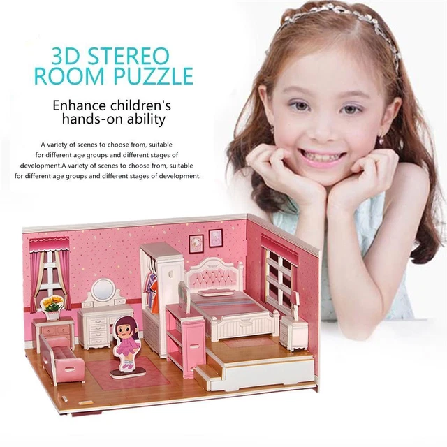Puzzle Paper 3D Puzzle Early Education Handmade Children Educational Toys