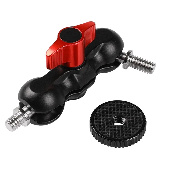 Morsetto testa a sfera multifunzione braccio adattatore doppia sfera supporto scarpe R7P4 3