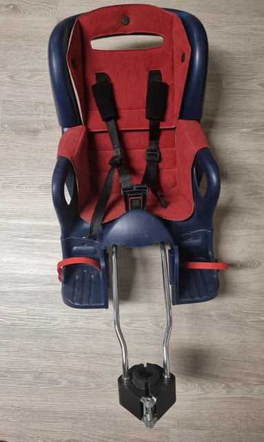 RÖMER Jockey Comfort Fahrrad Kindersitz 9-22 kg in Blau/Rot