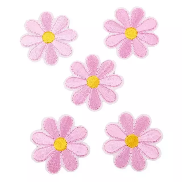 8 PCS EMBROIDERED Flower Iron on Patches Embroidered Applique Sewing  Patches A0 $8.80 - PicClick AU