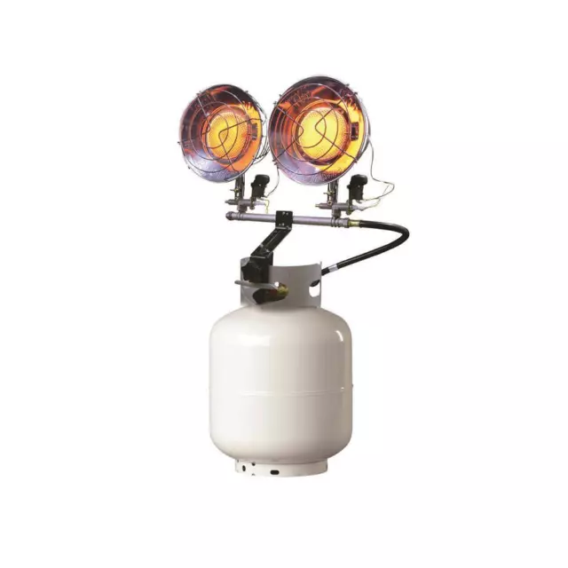 Mr. Heater Propane Space Heater with Spark Ignition 30,000 BTU Tank Top Outdoor