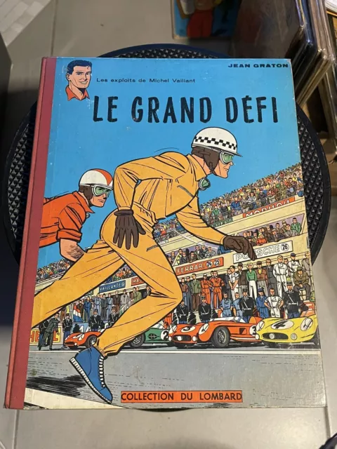 Michel VAILLANT T1 « Le Grand Défi » EO 1´´ 1959 Tbe+ Lombard Rare Graton