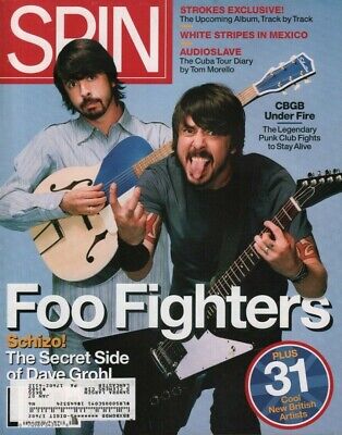 Spin August 2005 Foo Fighters Dave Grohl Audioslave 072319DBE