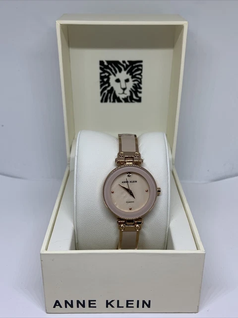 Anne Klein AK/1980BMRG Women's Stainless Steel Analog Dial Quartz Watch BL448