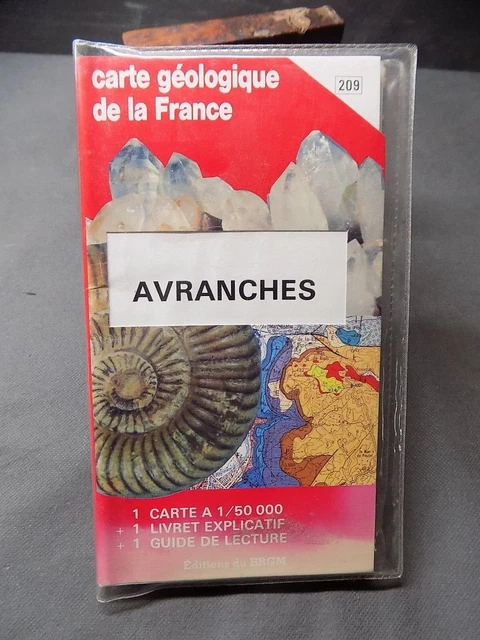 Carte Géologique De La France 1/50 000 - Feuille Privas (Ardèche) - BRGM 2014