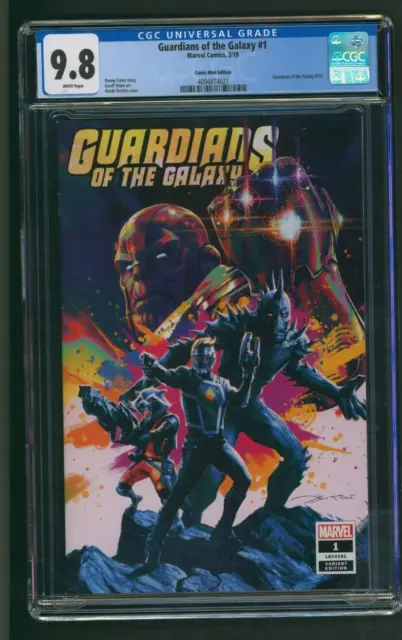 Guardians of the Galaxy #1 Aleski Briscot Variant CGC 9.8 Limited 3000