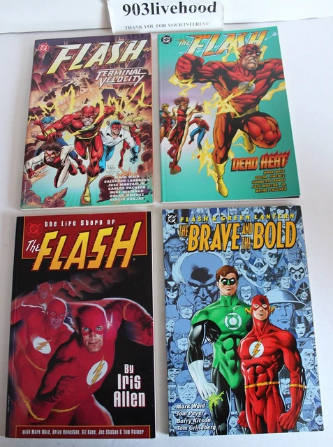 Dc Comics The Flash By Mark Waid Various Tpb Trade Graphic Novel Gn Lot All Vf++