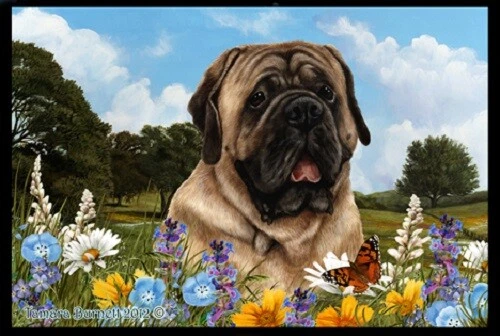Summer Floor Mat - Fawn Mastiff 39113