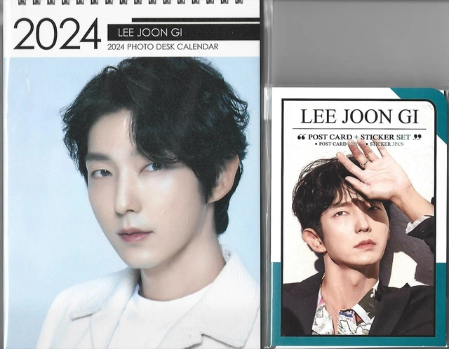 LEE JOON GI Photo Calendar Year 2024 & 2025 + [Post Card Set] K-Actor
