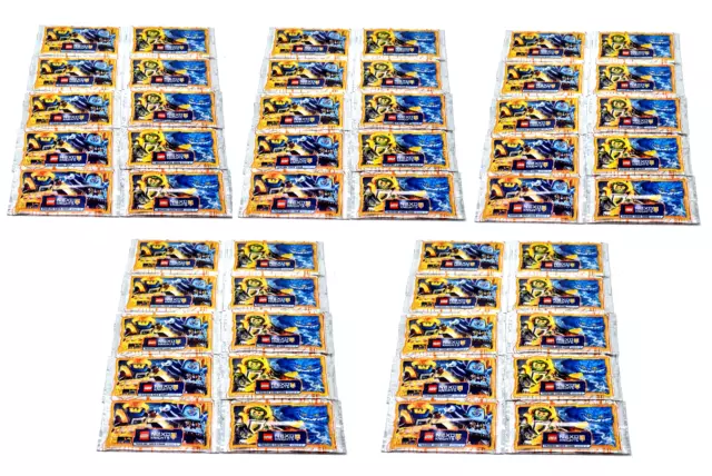 LEGO  Nexo Knights Serie 2  Sammelkarten Trading Cards 50 Pack=250 Karten