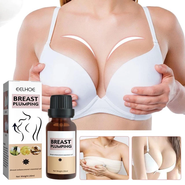 SIZEUP BustPlump Masaje Herbal Aceite Esencial Mama Elasticidad Relleno D7X3
