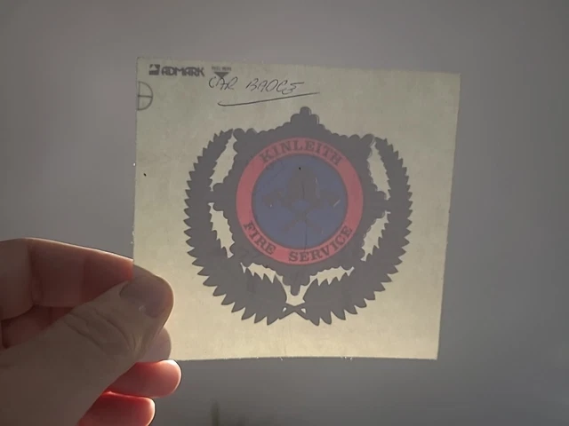 OLD OBSOLETE KINLEITH Fire Service New Zealand Car Sticker Badge £10.00 ...