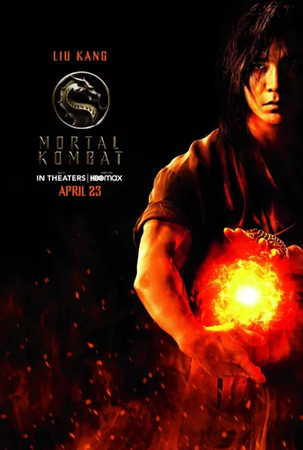 New Mortal Kombat Cinema Movie Print Premium Poster Wall Art Size A5-A1