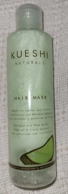 Máscara hidratante para cabello melón Kueshi Naturals 6,76 oz - nueva, sin sellar 2024 caduca