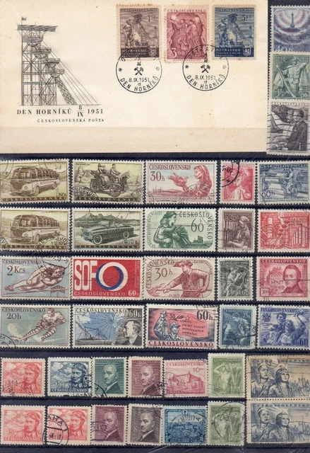 TCHECOSLOVAQUIE ! LOT de Timbres anciens depuis 1919 ! NEUFS
