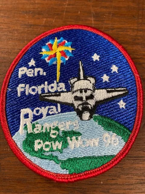 1996 Pen Florida Royal Rangers Pow Wow Patch - FREE SHIPPING!!!