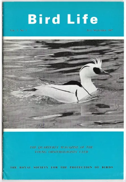 Die RSPB, Y.O.C. Bird Life Magazin - Vol. 3, Nein. 3 - Juli-September 1967