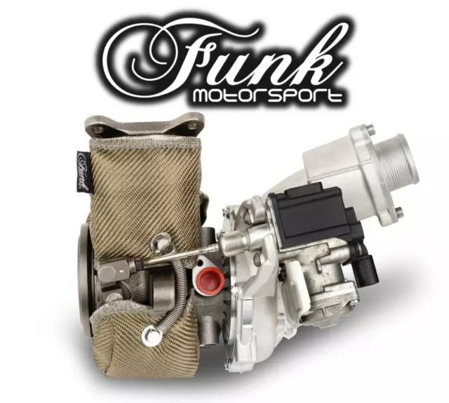 IHI IS38 Turbo Blanket Titanium Fibre Jacket VAG Mk3. by Funk Motorsport