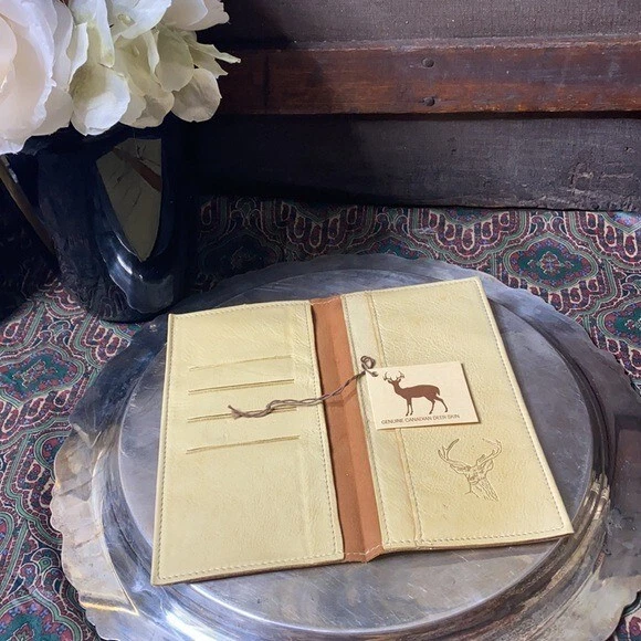 Genuine Canadian Deer Skin Wallet Made in Canada Leather Niagara Falls, Canada