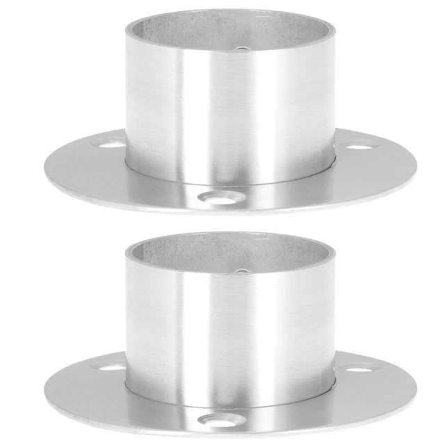 2 piezas soportes de barandilla multipropósito soportes de pasamanos simples Handra montado en pared