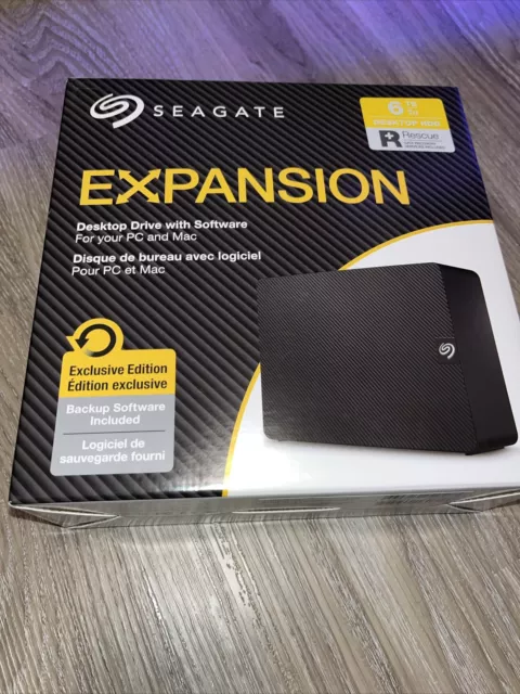 Seagate Expansion Desktop Drive (2021) 6 TB externe Festplatte USB 3.0