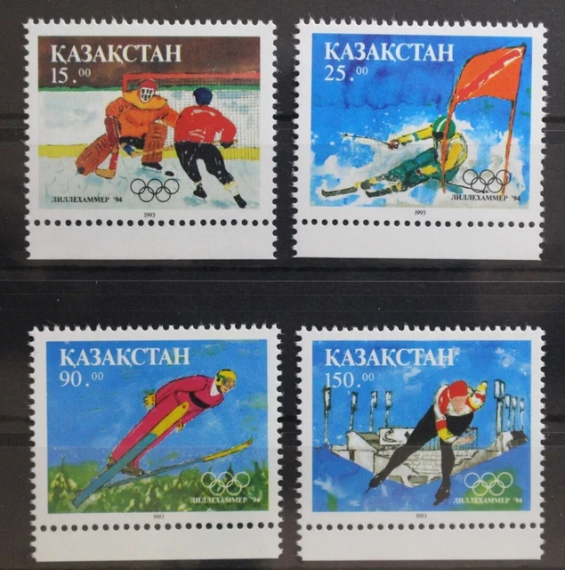 Kasachstan 37-40 postfrisch #TE048