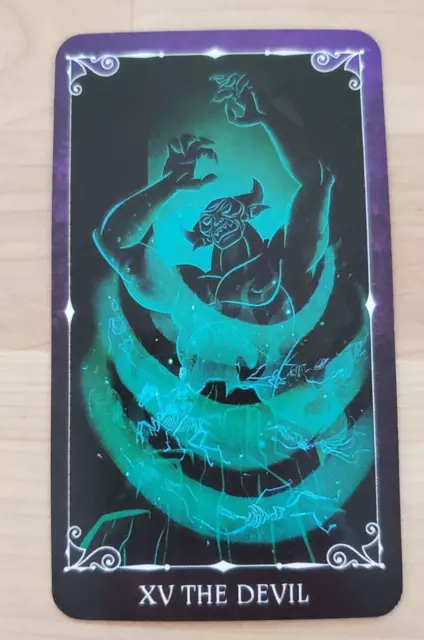 CHERNABOG-XV The Devil {Fantasia}Disney Villain Tarot Card