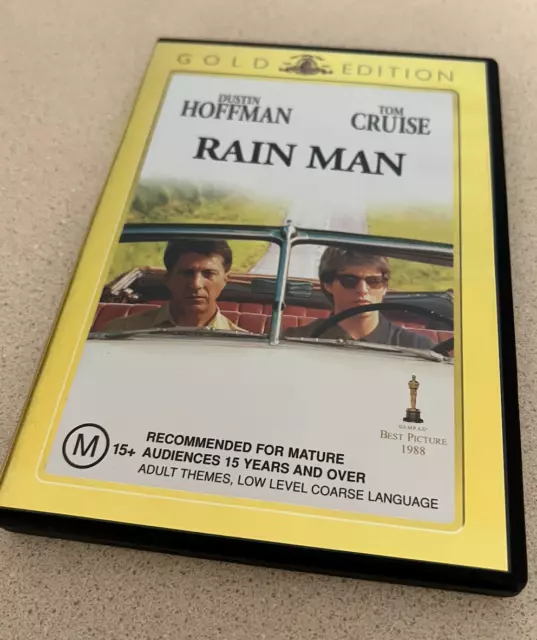 RAIN MAN DUSTIN Hoffman Tom Cruise DVD R4 CULT Movie $8.97 - PicClick AU