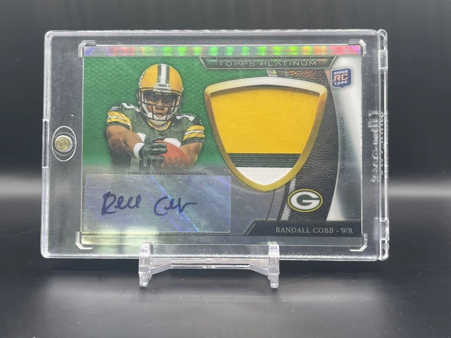 2011 Topps Platinum Randall Cobb Rookie Patch Auto #79/125