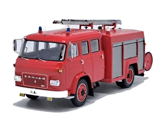 Saviem SM7 Sides FPT + décals Pompier Alerte 0107