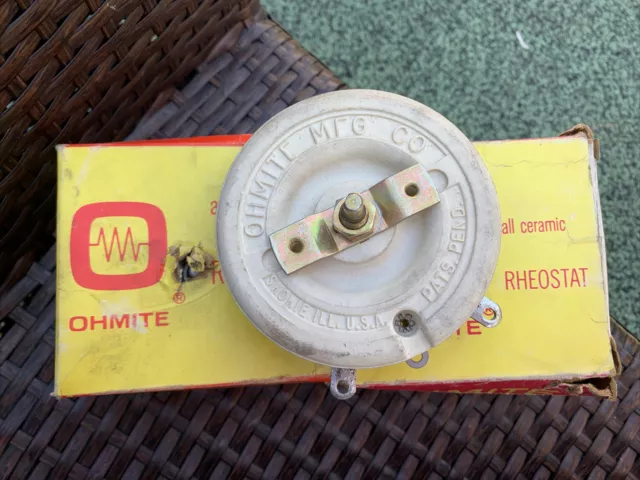 Ohmite 0543 Wirewound Rheostat Potentiometer 1250 OHM 0.35 A 150W Model L LOT/2