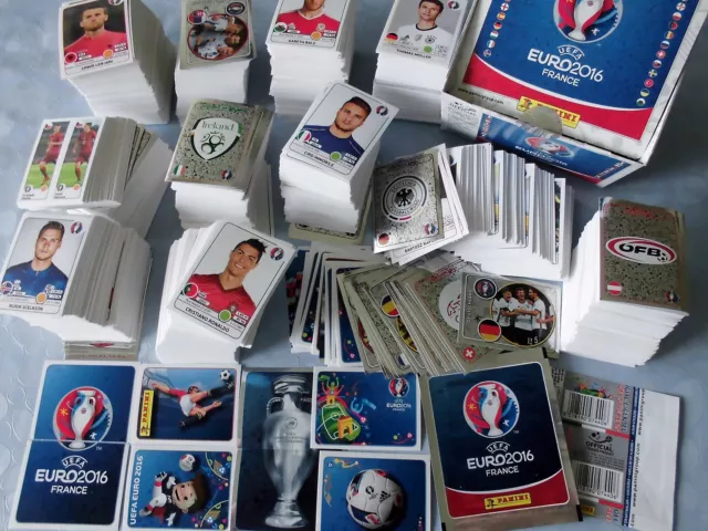 Panini Sammelbilder Fußball EURO 2016 France EM 16 - 50 Sticker aussuchen