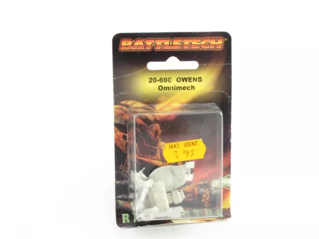 Battletech Ral Partha Owens Omnimech 20-690 FASA Mech Warrior New Sealed