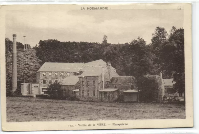 1 CPA 61 Orne Argentan La Normandie - Vallee de la vere - Planquivon