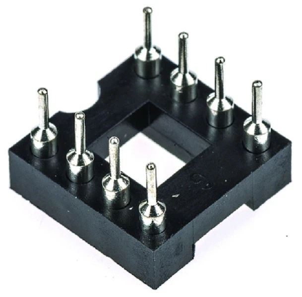 Lot De 4 Supports PLCC 84 Broches - Pour Circuits Imprimés Traversants - Neuf