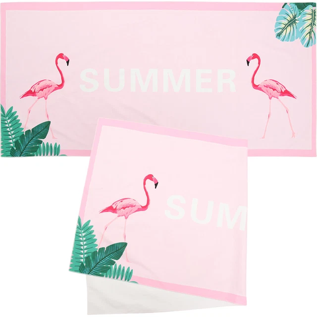 2 Pcs Beach Towel Quick Dry Bath Towels Microfiber Body Towel Sports