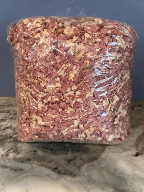 Eastern Red Cedar Shavings Aromatic Wood Chips Sawdust Repel Bugs LJ 4 Pounds !