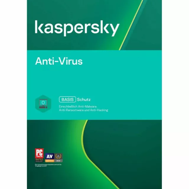Kaspersky Anti-Virus  2024 • 1/ 3 / 5 PC 1 bis 2 Jahre • EMAIL • Antivirus