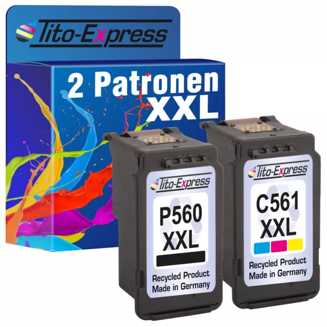 Patronen für Canon PG560XL CL561XL Canon Pixma TS 5350 TS 5352 TS 7450 TS 7451