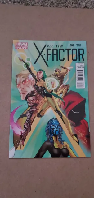 Marvel Comics All-New X-Factor #2 Variant 1:50 J Scott Campbell rare htf