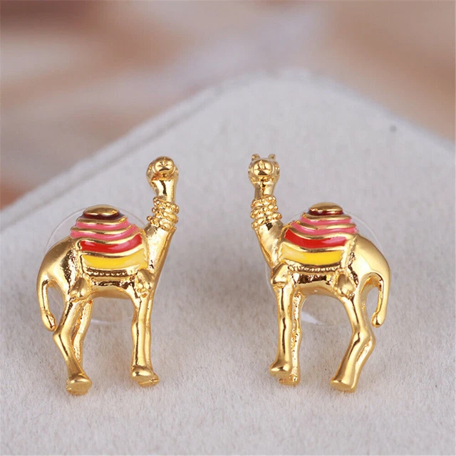 Kate Spade Gold-Tone Spice Things Up Camel Button Earrings